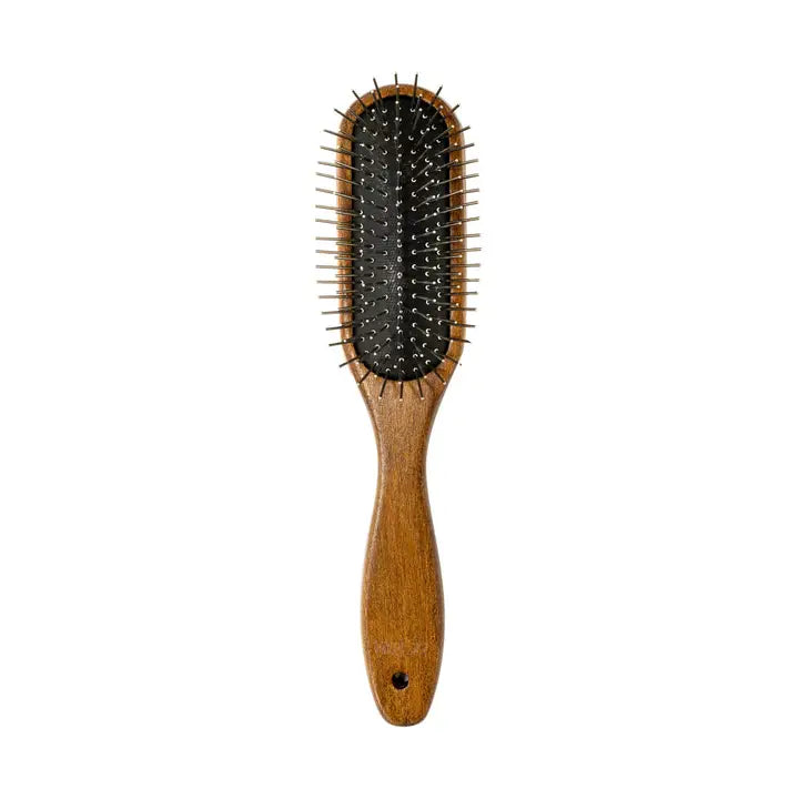 Tauro Premium Wooden Massage Slicker Brush For Medium & Large Breeds