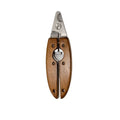 Tauro Large Wooden Handle Dog & Cat Nail Clipper with Safety Lock