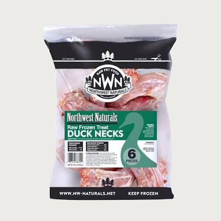 Northwest Naturals Frozen Necks Duck 6 necks