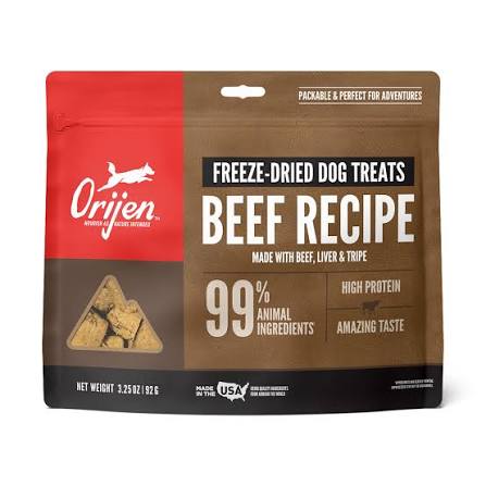 Orijen Freeze Dried Dog Treats Beef