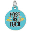 Bad Tags Fast as F*ck - Enamel Dog Tag