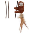 Mad Cat Sloth With Catnip & Silverine Cat Toy