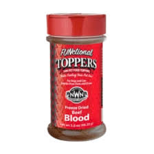 Northwest Naturals Functional Freeze Dried Toppers Beef Blood