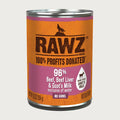 RAWZ Goat's Milk 96% Beef and Beef Liver