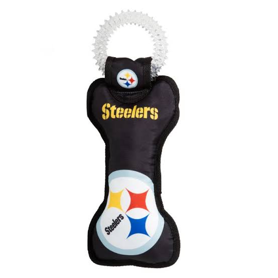 Pittsburgh Steelers Dental Ring Tug Toy