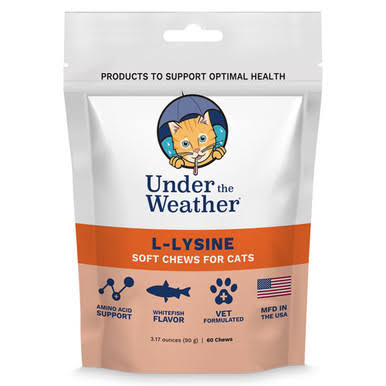 Under the Weather L-Lysine Soft Chews For Cats