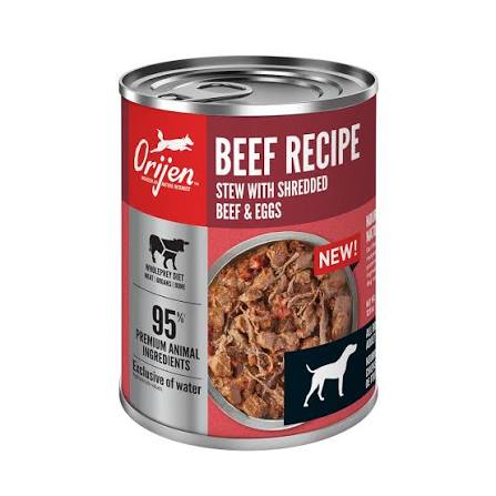 Orijen Shredded Beef & Eggs