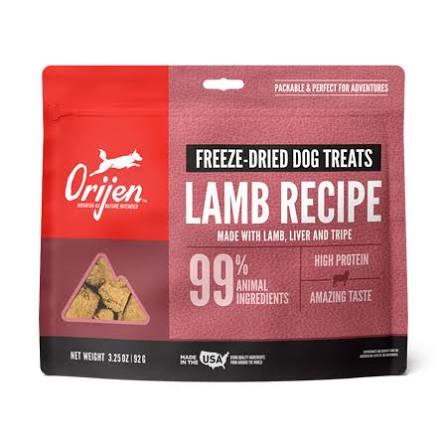 Orijen Freeze Dried Dog Treats Lamb