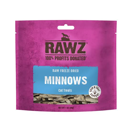 RAWZ Cat Minnows Freeze Dried Treat