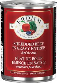 Fromm Shredded Beef in Gravy Entree