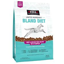 Koha Limited Ingredient Dry Bland Diet Beef & Brown Rice Recipe with Pumpkin for Dogs 3_5_lbs