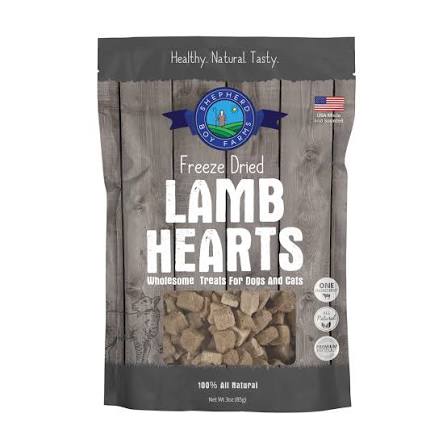 Shepherd Boy Farms Freeze Dried Lamb Hearts