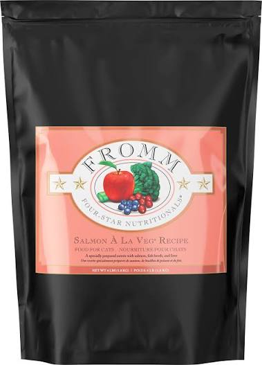 Fromm Four-Star Salmon À La Veg for Cats 4lbs