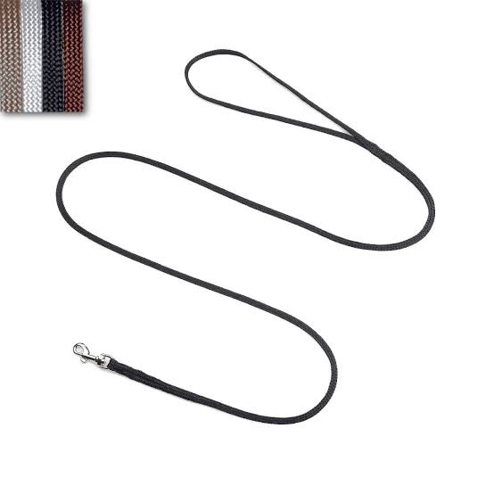 Mendota Petite Dog Snap Lead - Fineweight Brown