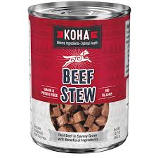 Koha Minimal Ingredient Beef Stew for Dogs