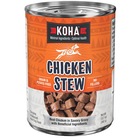 Koha Minimal Ingredient Chicken Stew for Dogs