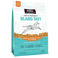 Koha Limited Ingredient Dry Bland Diet Chicken & Brown Rice Recipe with Pumpkin for Dogs 3_5_lbs