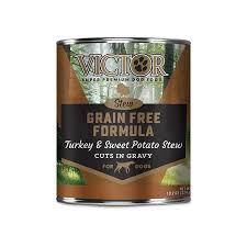 Victor Grain Free Formula Turkey and Sweet Potato Cuts in Gravy