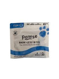 Pawse 6pc 30mg Bark-less Bites fish