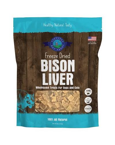 Shepherd Boy Farms Freeze Dried Bison Liver