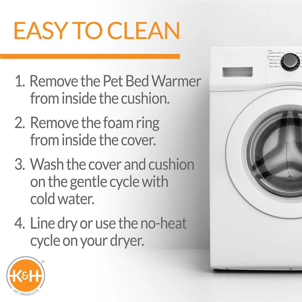 K&H Pet Products Thermo-Kitty Bed Indoor Heated Cat Bed