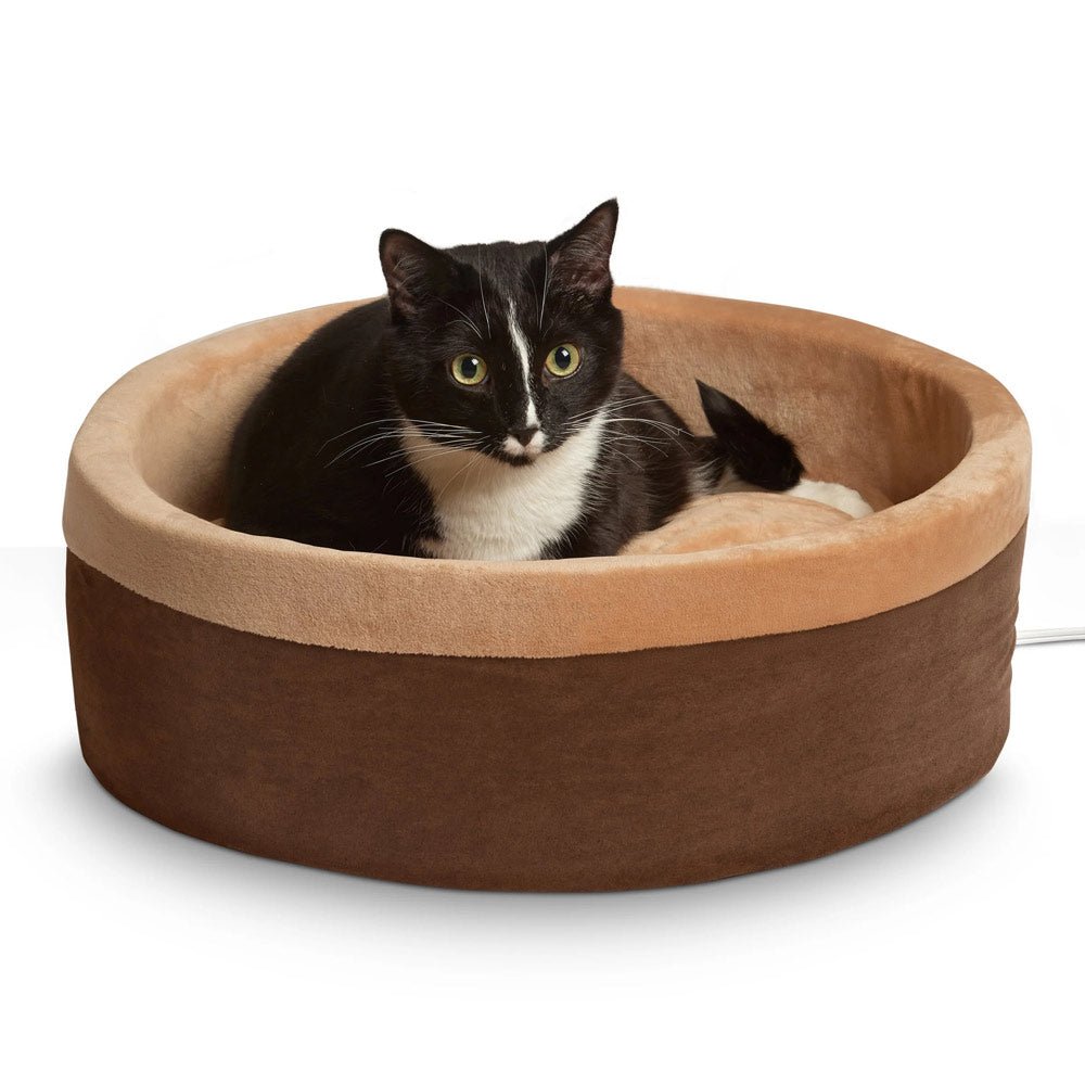 K&H Pet Products Thermo-Kitty Bed Indoor Heated Cat Bed