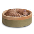 K&H Pet Products Thermo-Kitty Bed Indoor Heated Cat Bed
