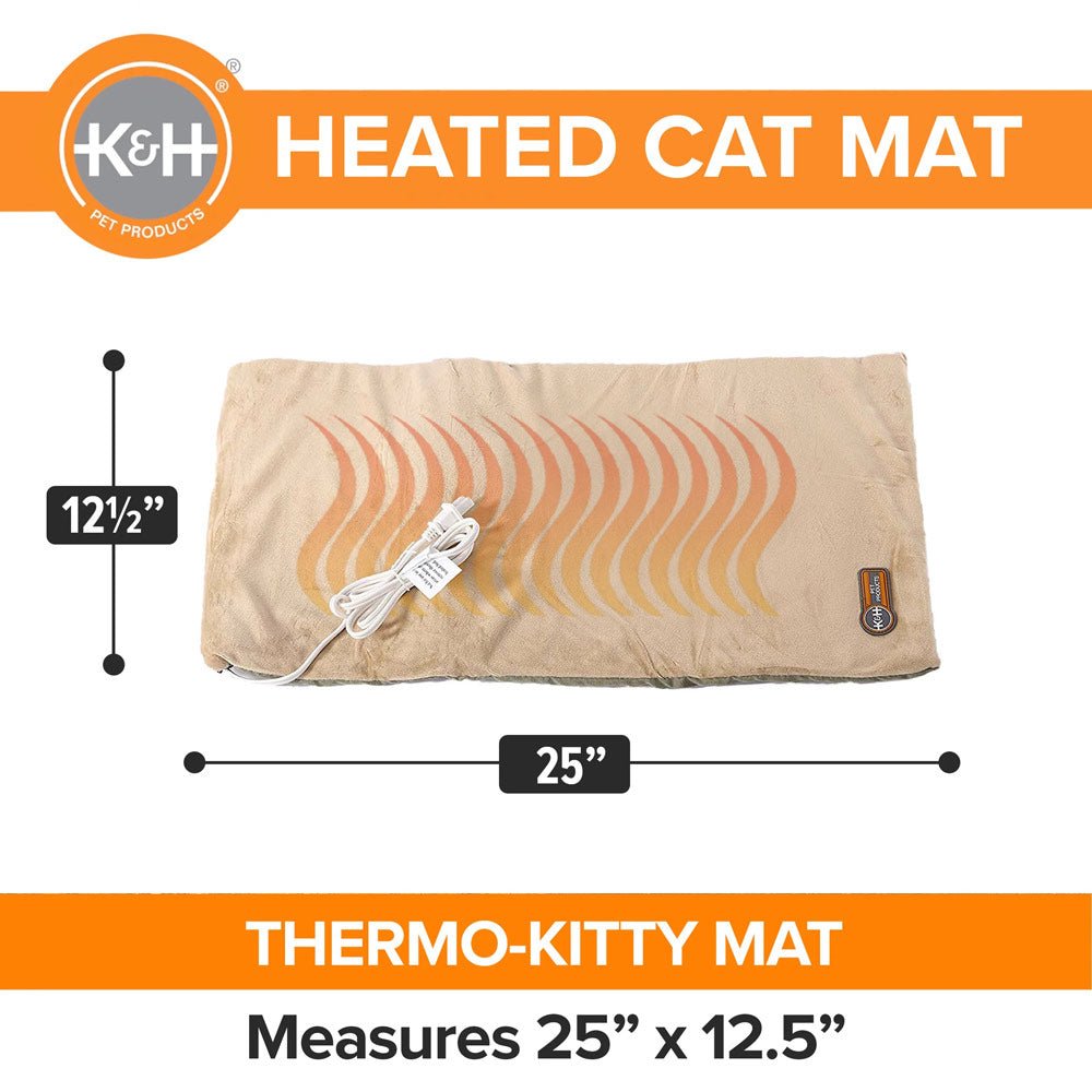 K&H Thermo-Kitty Heated Cat Bed