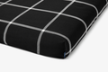 Black Plaid Dog Bed - Dog Bed or Bed Cover