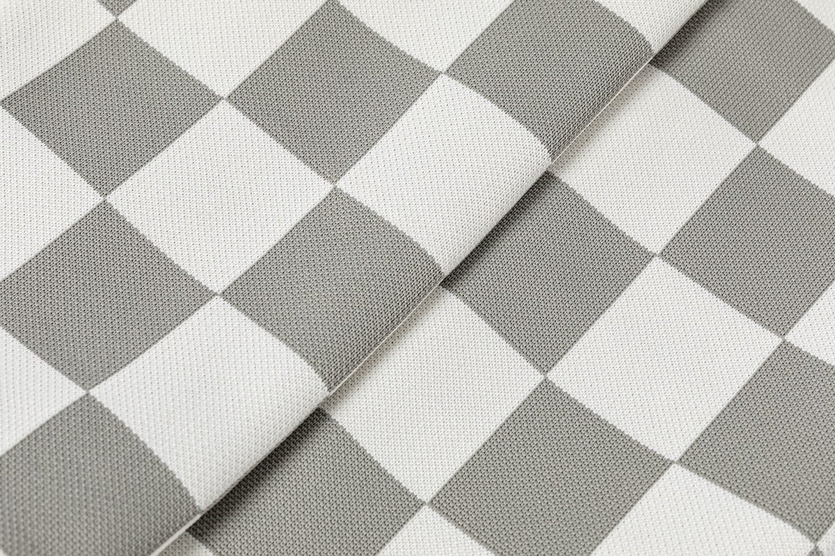 Gray Checker - Dog Bed or Bed Cover