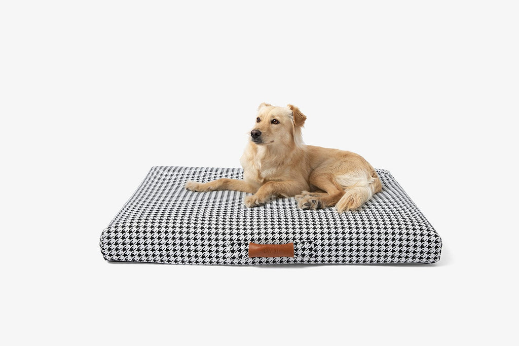 Houndstooth - Dog Bed or Bed Cover