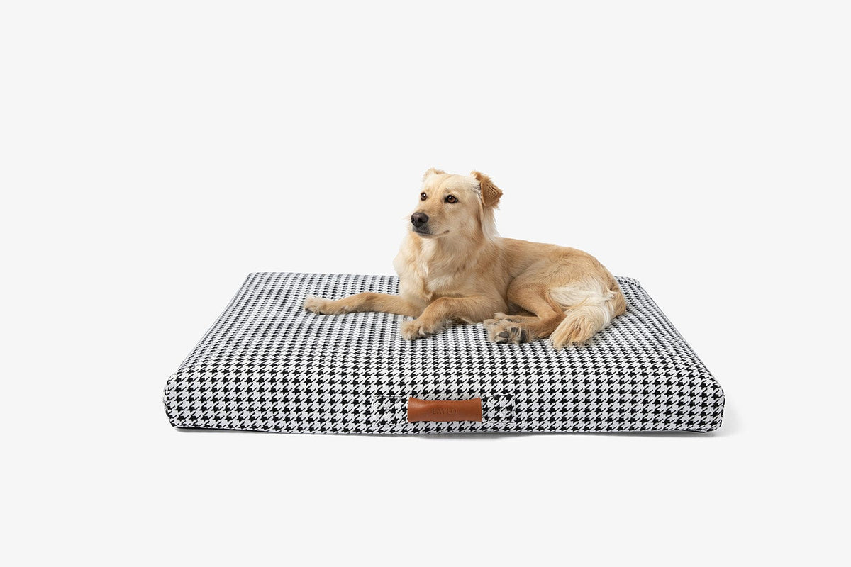 Houndstooth - Dog Bed or Bed Cover