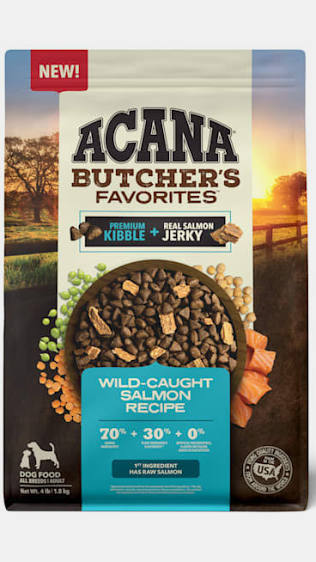 ACANA Butcher's Favorites, Wild-Caught Salmon Recipe 17lbs