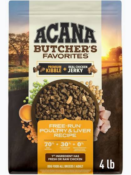 ACANA Butcher's Favorites, Farm-Raised Poultry 4 lb