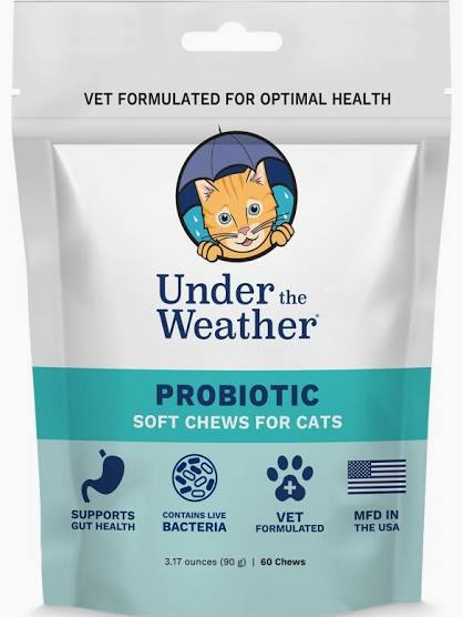 Under the Weather Probiotic Soft Chews for Cats