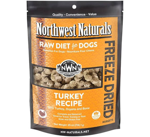 Northwest Natural Freeze Dried Turkey Recipe for Dogs
