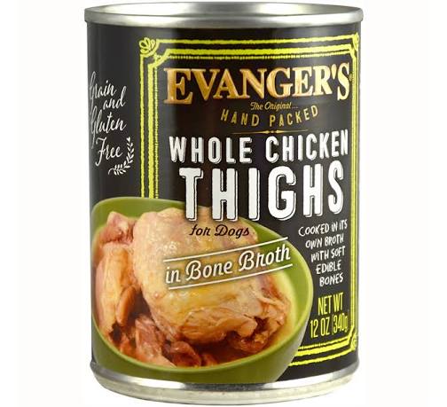 Evanger's Hand Packed Chicken Thighs
