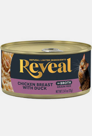 Reveal Cat Food Chicken and Duck