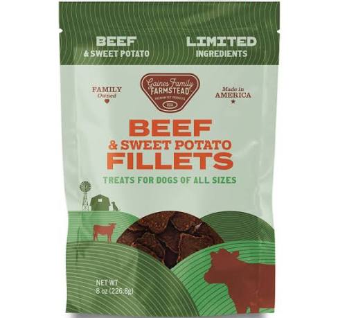 Gaines Family Farmstead Sweet Potato Beef Fillets 8oz