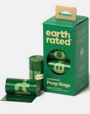 Earth Rated 120ct Unscented Poop Bags