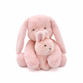 Fur Elise Ruby Rabbit Plush Dog Toy Set - Mini & Maxi — Mini and Maxi pair